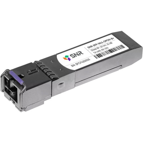 Модуль/ Модуль SFP WDM GPON, дальность до 20км (28dB), Tx/Rx: 1490/1310нм