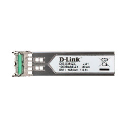 Трансивер/ DIS-S380ZX Industrial SFP Transceiver, 1000Base-ZX, Duplex LC, 1550nm, Single-mode, 80KM, - 40° to 85°C