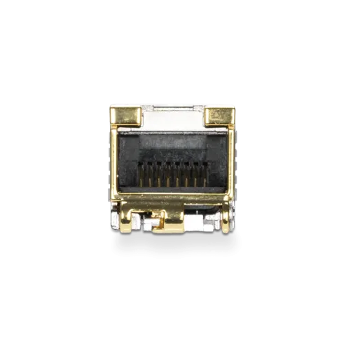 Трансивер/ Mellanox MFM1T02A-T Compatible 10GBASE-T-30 SFP+ RJ45 30m <2W Transceiver Module for Cat6A/7 Трансивер/ Mellanox MFM1T02A-T Compatible 10GBASE-T-30 SFP+ RJ45 30m <2W Transceiver Module for Cat6A/7