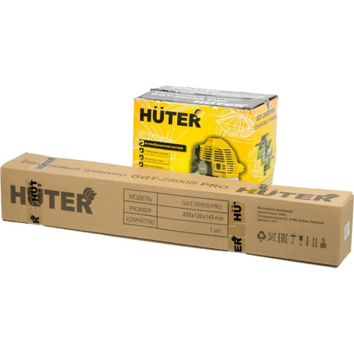 Триммер бензиновый Huter GGT-2500S PRO 2500Вт 3л.с. разбор.штан. реж.эл.:леска/нож