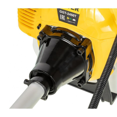 Триммер бензиновый Huter GGT-2450T 2500Вт 3.4л.с. неразбор.штан. реж.эл.:леска/нож Триммер бензиновый Huter GGT-2450T 2500Вт 3.4л.с. неразбор.штан. реж.эл.:леска/нож