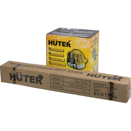Триммер бензиновый Huter GGT-2500S 2500Вт 3.3л.с. разбор.штан. реж.эл.:леска/нож Триммер бензиновый Huter GGT-2500S 2500Вт 3.3л.с. разбор.штан. реж.эл.:леска/нож