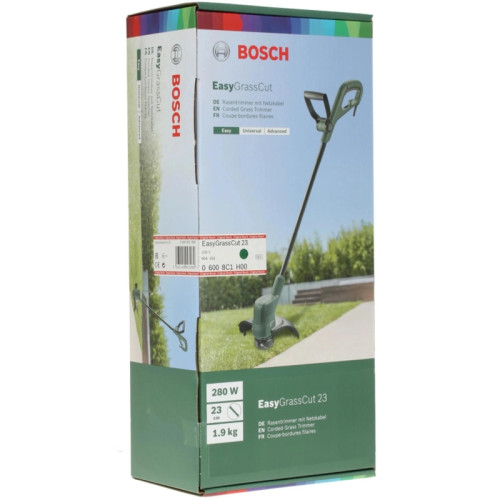 Триммер электрический Bosch EasyGrassCut 23 250Вт неразбор.штан. реж.эл.:леска