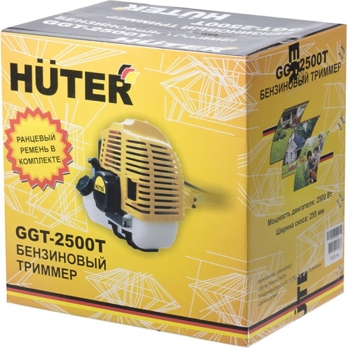 Триммер бензиновый Huter GGT-2500T 2500Вт неразбор.штан. реж.эл.:леска