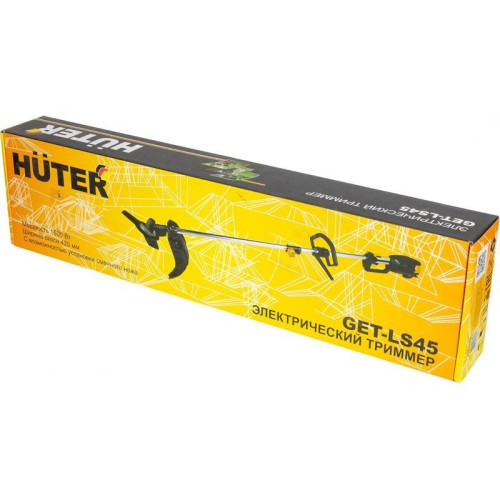 Триммер электрический Huter GET-LS45 1500Вт разбор.штан. реж.эл.:леска/нож Триммер электрический Huter GET-LS45 1500Вт разбор.штан. реж.эл.:леска/нож