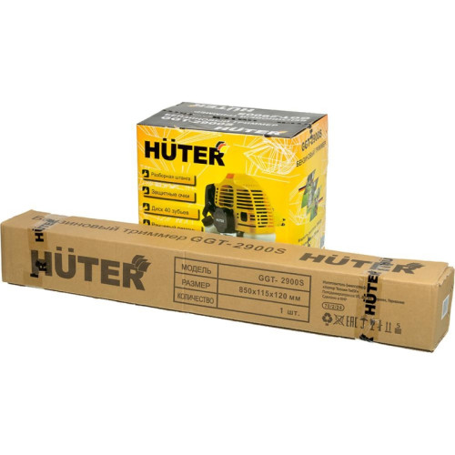Триммер бензиновый Huter GGT-2900S 2900Вт 3.9л.с. разбор.штан. реж.эл.:леска/нож