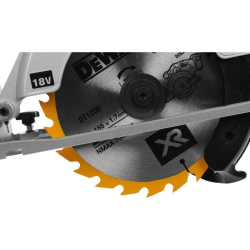 Циркулярная пила (дисковая) DeWalt DCS391N (ручная) D диска.:165мм