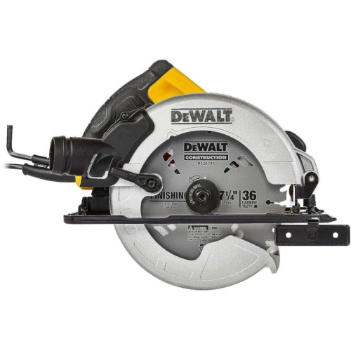 Циркулярная пила (дисковая) DeWalt DWE5615 1500Вт (ручная) D диска.:190мм Циркулярная пила (дисковая) DeWalt DWE5615 1500Вт (ручная) D диска.:190мм