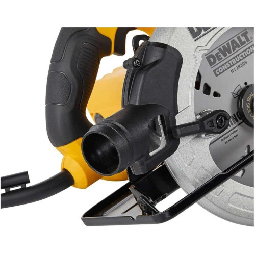 Циркулярная пила (дисковая) DeWalt DWE5615 1500Вт (ручная) D диска.:190мм Циркулярная пила (дисковая) DeWalt DWE5615 1500Вт (ручная) D диска.:190мм