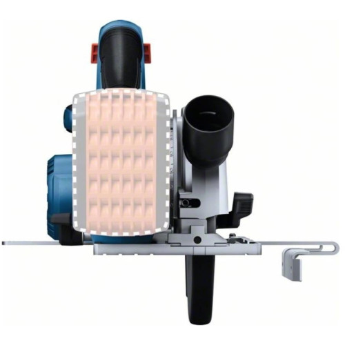Циркулярная пила (дисковая) Bosch GKS 185-LI (ручная) D диска.:165мм (06016C1221)