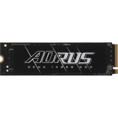 Твердотельный накопитель SSD Gigabyte 1TB M.2 2280 AORUS Gen5 14000 AG514K1TB PCI-Express 5.0x4, NVMe 2.0, 3D TLC NAND, Phison PS5026-E26, TBW 700