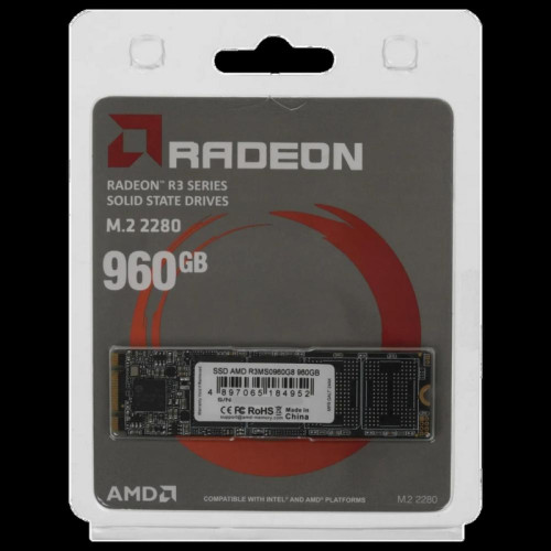 Твердотельный накопитель AMD SATA 960GB R3MS0960G8 Radeon M.2 2280