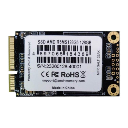 Твердотельный накопитель AMD SATA 128GB R5MS128G5 Radeon R5 mSATA [R5MS128G5]