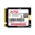 Твердотельный накопитель/ ADATA SSD GAMMIX S55, 512GB, M.2(22x30mm), NVMe, PCIe 4.0 x4, 3D NAND, R/W 5000/3000MB/s, IOPs -/-, TBW 230, DWPD 0.2 (5 лет)
