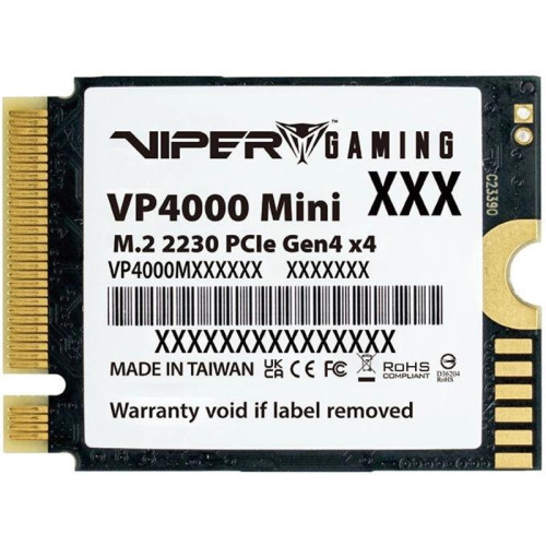 Накопитель SSD Patriot PCIe 4.0 x4 1TB VP4000M1TBM23 VP4000 Mini M.2 2230 Накопитель SSD Patriot PCIe 4.0 x4 1TB VP4000M1TBM23 VP4000 Mini M.2 2230