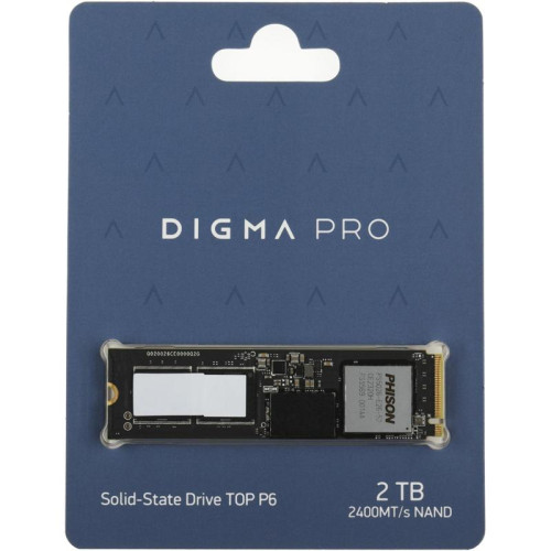 Твердотельный накопитель Digma Pro PCIe 5.0 x4 2000GB DGPST5002TP6T4 Top P6 M.2 2280 [DGPST5002TP6T4]