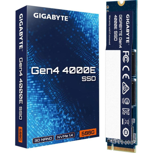 Твердотельный накопитель Gigabyte PCIe 4.0 x4 500GB G440E500G 4000E M.2 2280