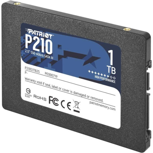 Твердотельный накопитель Patriot SATA-III 1TB P210S1TB25 P210 2.5 Твердотельный накопитель Patriot SATA-III 1TB P210S1TB25 P210 2.5