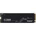 Твердотельный накопитель/ Kingston SSD KC3000, 2048GB, M.2(22x80mm), NVMe, PCIe 4.0 x4, 3D TLC, R/W 7000/7000MB/s, IOPs 1 000 000/1 000 000, DRAM buffer 2048MB, TBW 1600, DWPD 0.71, with Heat Spreader (5 лет)