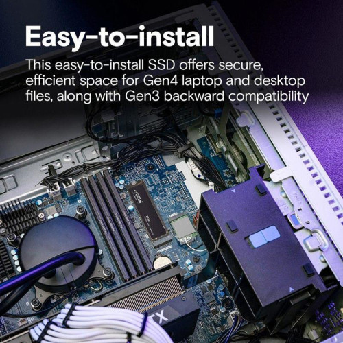 Твердотельный накопитель Crucial P310 500GB PCIe Gen4 NVMe 2280 M.2 SSD CT500P310SSD8