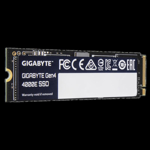 Твердотельный накопитель SSD Gigabyte M.2 2280 1TB Gen4 4000E SSD PCI Express 4.0x4, NVMe 1.4, 4000/3900, MTBF 1.5M, 3D NAND, 320TBW, RTL