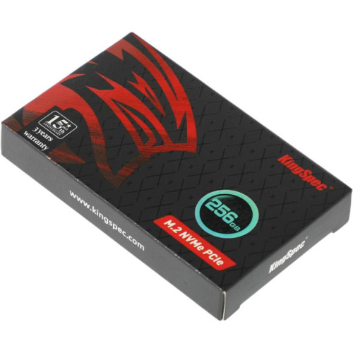 Твердотельный накопитель Kingspec PCIe 3.0 x4 256GB NE-256 M.2 2280 [NE-256]