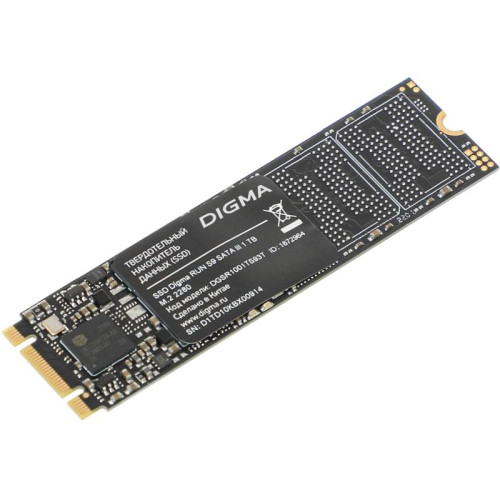 Твердотельный накопитель Digma SATA-III 1TB DGSR1001TS93T Run S9 M.2 2280 [DGSR1001TS93T]