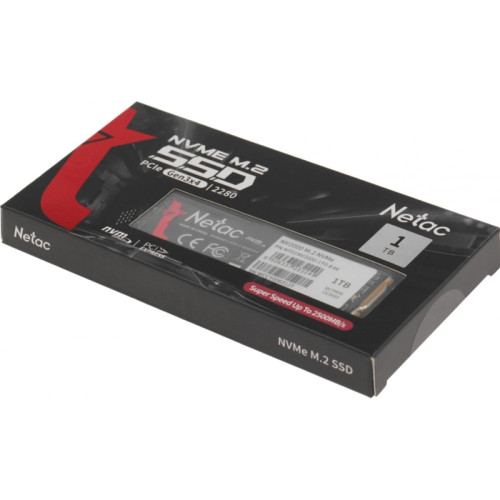 Твердотельный накопитель Netac PCIe 3.0 x4 1TB NT01NV2000-1T0-E4X NV2000 M.2 2280 [NT01NV2000-1T0-E4X]