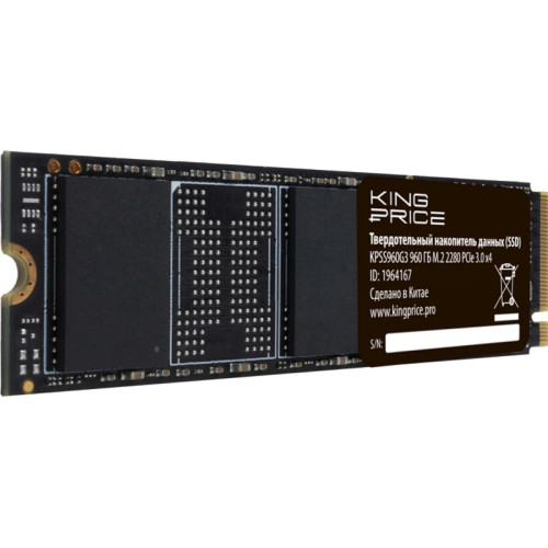Твердотельный накопитель KingPrice PCIe 3.0 x4 960GB KPSS960G3 M.2 2280 [KPSS960G3]