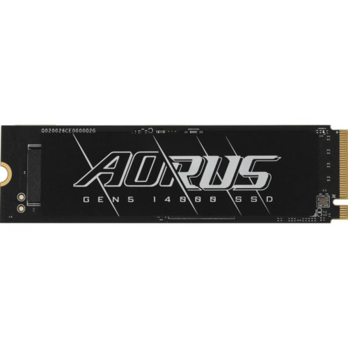 Твердотельный накопитель SSD Gigabyte 2TB M.2 2280 AORUS Gen5 14000 AG514K2TB PCI-Express 5.0x4, NVMe 2.0, 3D TLC NAND, 1400TBW