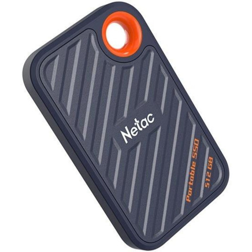 Накопитель SSD Netac USB-C 512Gb NT01ZX20-512G-32BL ZX20 2.5