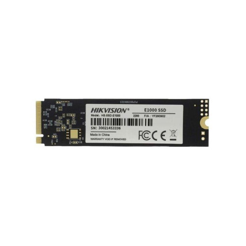 Твердотельный накопитель Hikvision PCIe 3.0 x4 512GB HS-SSD-E1000/512G HS-SSD-E1000/512G Hiksemi M.2 2280 [HS-SSD-E1000/512G]
