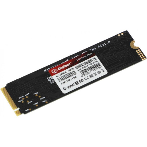Твердотельный накопитель Kingspec PCIe 3.0 x4 128GB NX-128 M.2 2280 0.9 DWPD [NX-128]