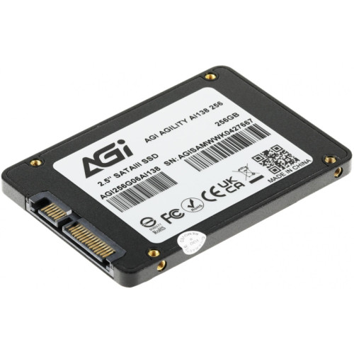 Твердотельный накопитель AGi SATA-III 256GB AGI256G06AI138 AI138 2.5 Твердотельный накопитель AGi SATA-III 256GB AGI256G06AI138 AI138 2.5