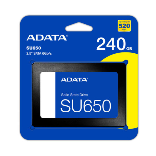 Твердотельный накопитель ADATA SSD Ultimate SU650, 240GB, 2.5