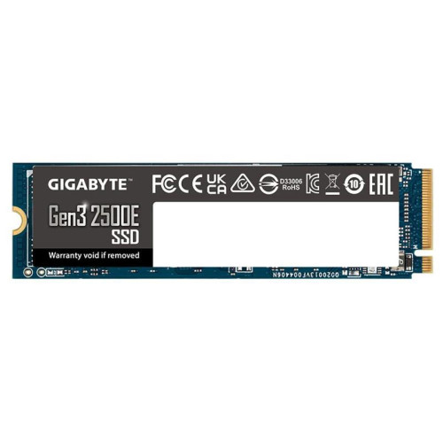Твердотельный накопитель SSD Gigabyte 2TB M.2 2280 Gen3 2500E G325E2TB PCIe 3.0x4, NVMe 1.3, MTBF 1.5