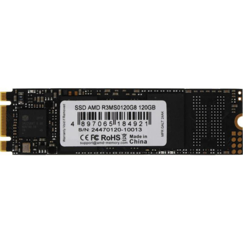 Твердотельный накопитель AMD SATA 120GB R3MS0120G8 Radeon M.2 2280