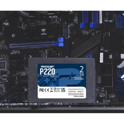 Твердотельный накопитель Patriot SATA-III 2TB P220S2TB25 P220 2.5 Твердотельный накопитель Patriot SATA-III 2TB P220S2TB25 P220 2.5
