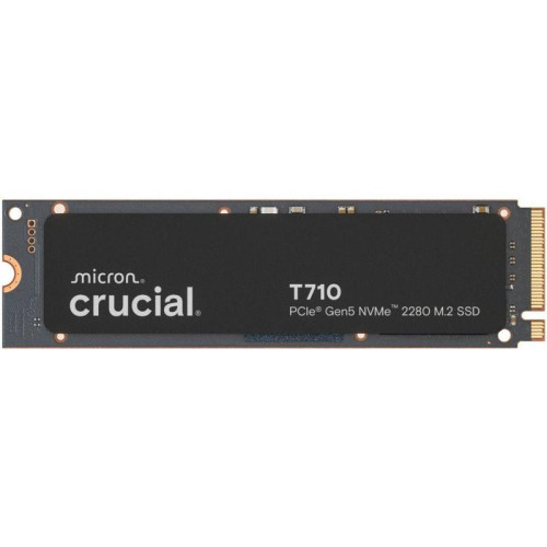 Твердотельный накопитель Crucial T710 2TB PCIe Gen5 NVMe 2280 M.2 SSD CT2000T710SSD8