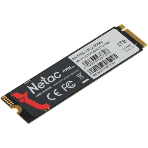 Твердотельный накопитель Netac PCIe 4.0 x4 1TB NT01NV7000t-1T0-E4X NV7000-t M.2 2280 [NT01NV7000T-1T0-E4X]