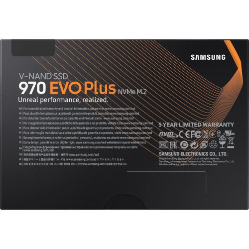 Накопитель SSD Samsung PCIe 3.0 x4 1TB MZ-V7S1T0B/AM 970 EVO Plus M.2 2280 Накопитель SSD Samsung PCIe 3.0 x4 1TB MZ-V7S1T0B/AM 970 EVO Plus M.2 2280