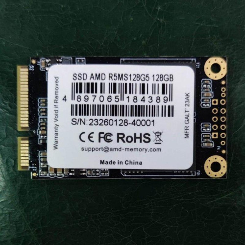 Твердотельный накопитель AMD SATA 128GB R5MS128G5 Radeon R5 mSATA [R5MS128G5]