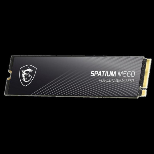 Твердотельный накопитель SSD MSI M.2 2280 2TB SPATIUM M560 Client SSD S78-440Q940-P83, PCIe Gen4x4 with NVMe,  3D TLC, R/ W 4900/ 4400