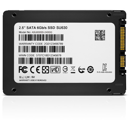 Твердотельный накопитель/ ADATA SSD Ultimate SU630, 240GB, 2.5