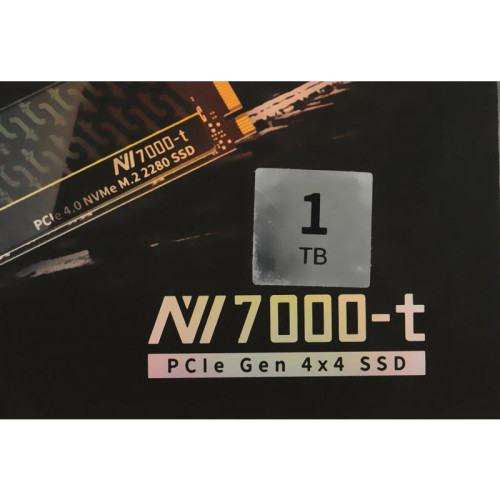 Твердотельный накопитель Netac PCIe 4.0 x4 1TB NT01NV7000t-1T0-E4X NV7000-t M.2 2280 [NT01NV7000T-1T0-E4X]