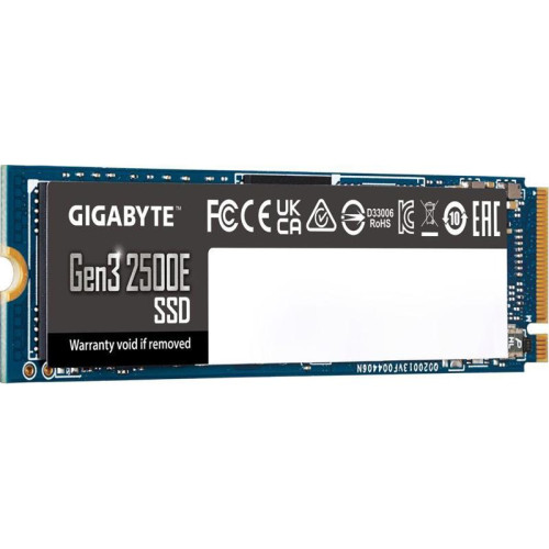Твердотельный накопитель SSD Gigabyte 2TB M.2 2280 Gen3 2500E G325E2TB PCIe 3.0x4, NVMe 1.3, MTBF 1.5