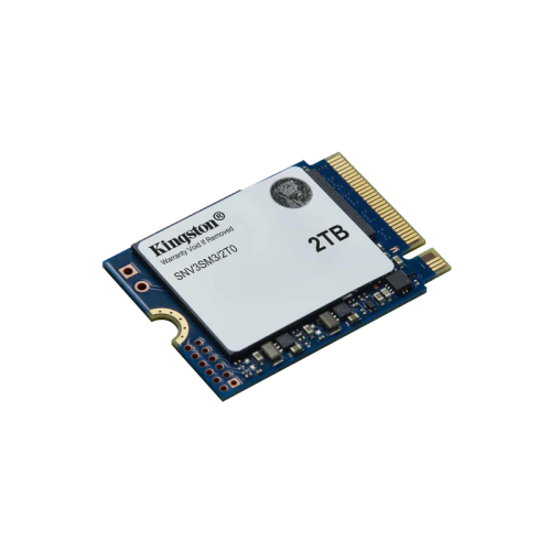Твердотельный накопитель/ Kingston SSD NV3, 2000GB, M.2(22x30mm), NVMe, PCIe 4.0 x4, 3D TLC, R/W 6000/5000MB/s, TBW 640, DWPD 0.2 (60 мес)