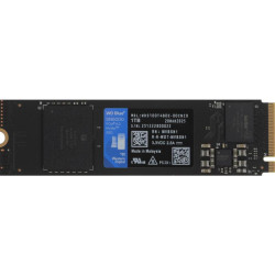 Твердотельные накопители/ WD SSD Blue SN5000, 1000GB, M.2(22x80mm), NVMe, PCIe 4.0 x4, TLC, R/W 5150/4900MB/s, TBW 600, DWPD 0.3 (12 мес.)