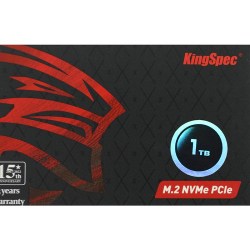 Твердотельный накопитель Kingspec PCIe 3.0 x4 1TB NE-1TB M.2 2280 [NE-1TB]