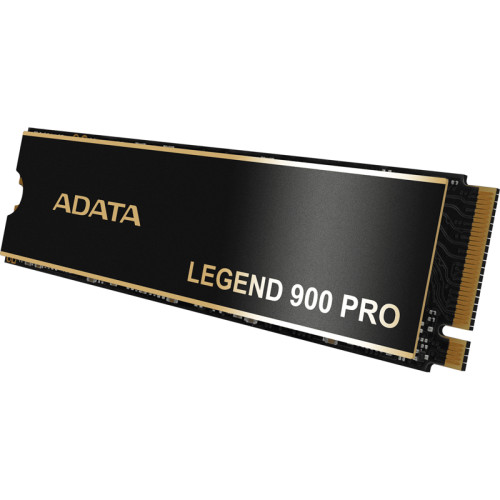 Твердотельный накопитель/ ADATA SSD LEGEND 900 PRO, 2000GB, M.2(22x80mm), NVMe 1.4, PCIe 4.0 x4, 3D NAND, R/W 7400/6500MB/s, IOPs н.д./н.д., TBW 1200, DWPD 0.3 (5 лет)